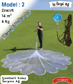 Model 2 - Çemberli İp Serpme - 4 Kg - Zincirli