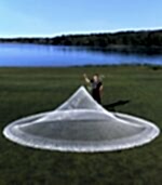 İp Örgü Deniz Serpme Ağ