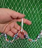 İp Örgü Deniz Serpme Ağ