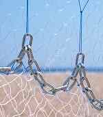 Zincirli İp Örgü Serpme Ağ 5 Kg